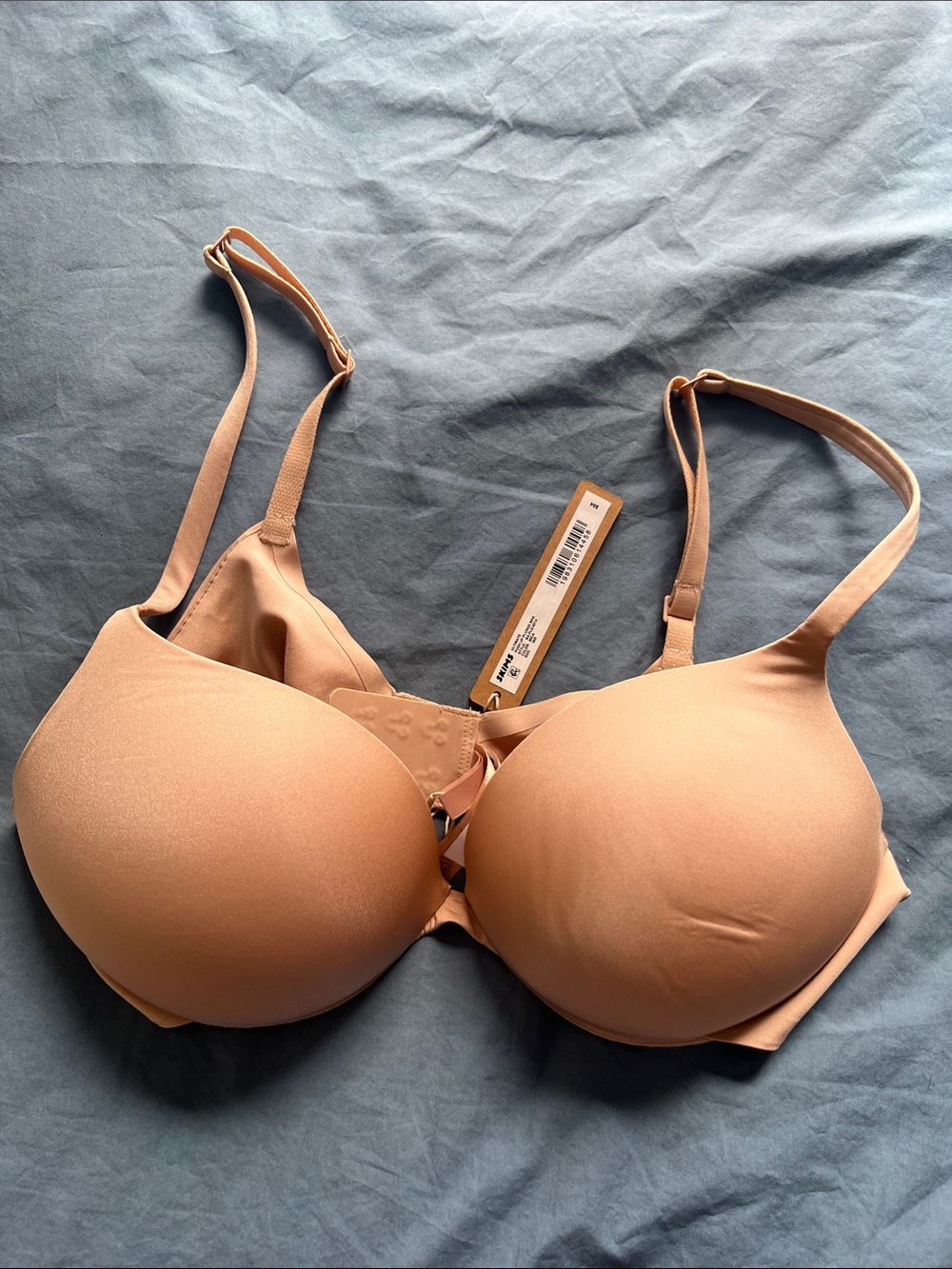 SKIMS Mica Nude Ultimate Push Up Plunge Padded Bra Size 36B New With Tags NWT
